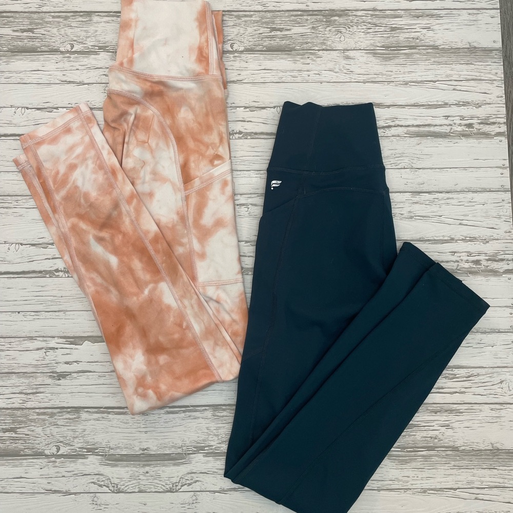 2 pair XS Fabletics leggings